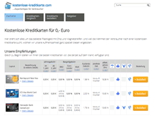 Tablet Screenshot of kostenlose-kreditkarte.com